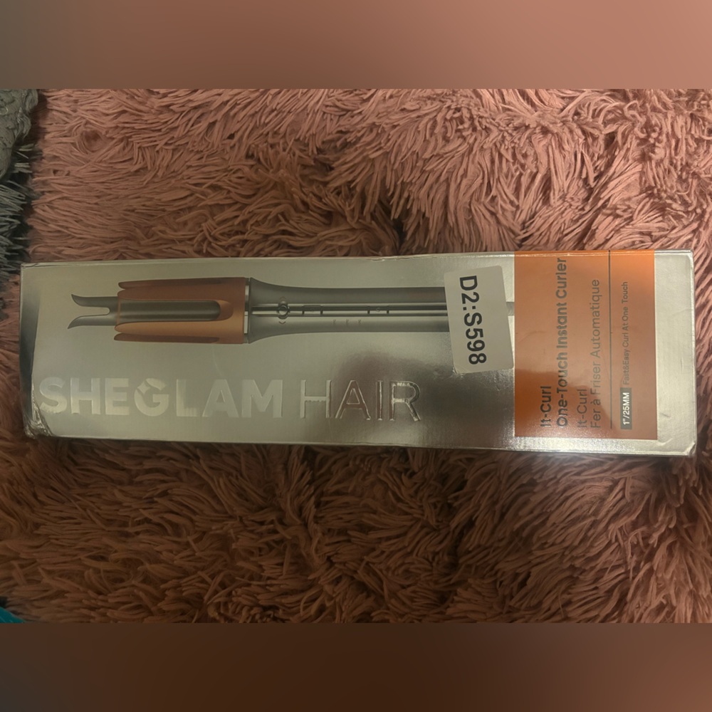 Glam Hair Curler Rose gold and Silver